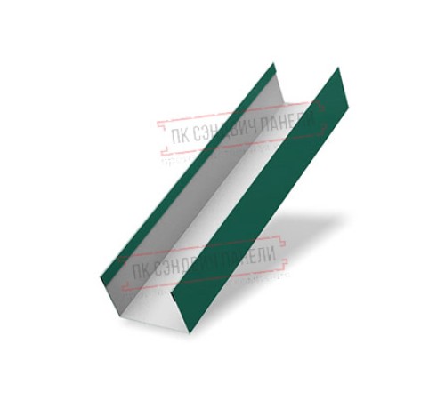 Крышка 45х20 жалюзи Texas 0,45 Drap RAL 6005 зеленый мох