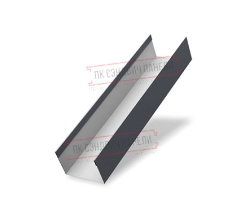 Крышка 45х20 жалюзи Texas 0,45 Drap RAL 7024 мокрый асфальт