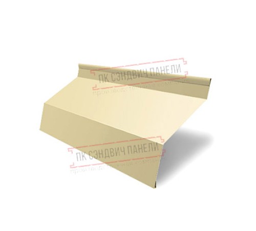 Ламель жалюзи Milan 0,45 PE с пленкой RAL 1014 слоновая кость