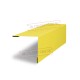 Планка завершающая 50х50 жалюзи Milan 0,45 PE с пленкой RAL 1018 цинково-желтый