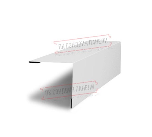 Планка завершающая 50х50 Milan 0,5 Zn