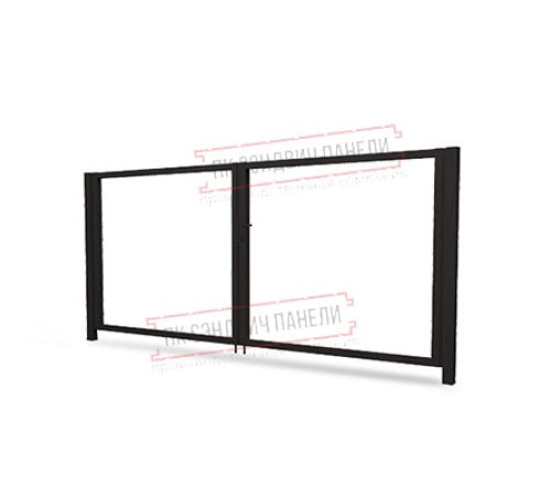 Ворота Жалюзи Texas 2,0х3,6 RR 32 без заполнения (ламель 150 мм)