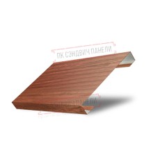 Ламель лицевая 150 жалюзи Texas 0,45 Print Elite Honey Wood
