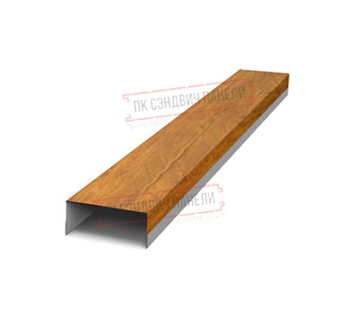 Крепежная планка верхняя Texas 0,45 Print Elite Golden Wood