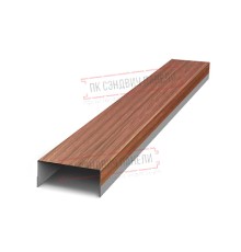 Крепежная планка верхняя Texas 0,45 Print Elite Honey Wood