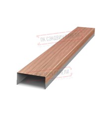 Крепежная планка верхняя Texas 0,45 Print Elite White Wood