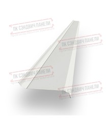 Забор-жалюзи S 58х120 мм, ПЭ, Ral 9003 - 0,4мм.