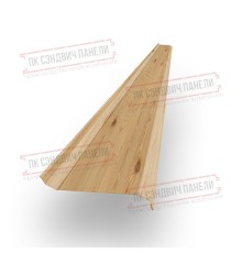 Забор-жалюзи S 58х120 мм, Сосна - 0,45мм