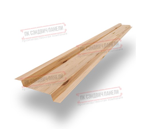 Забор-жалюзи Z 46х151 мм, Сосна - 0,45мм