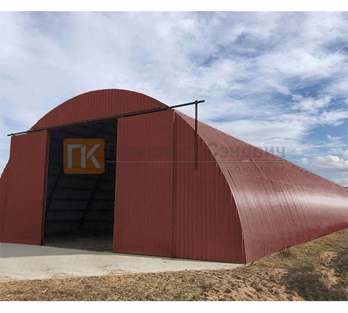 Профнастил МП20ПГ-0.5, Ширина-1100, Полиэстер RAL3009