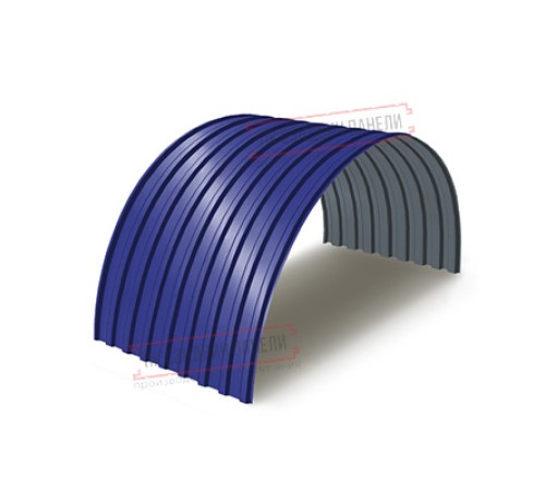 Профнастил МП20ПГ-0.45, Ширина-1100, Полиэстер RAL5002