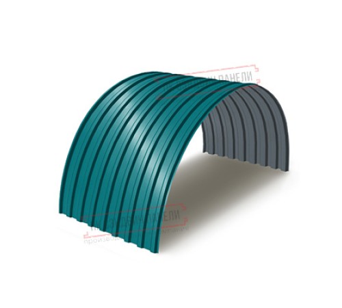 Профнастил МП20ПГ-0.45, Ширина-1100, Полиэстер RAL5021