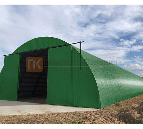 Профнастил МП20ПГ-0.5, Ширина-1100, Полиэстер RAL6002