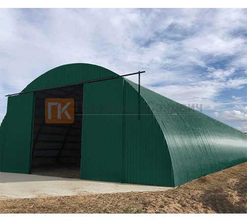 Профнастил МП20ПГ-0.45, Ширина-1100, Полиэстер RAL6005