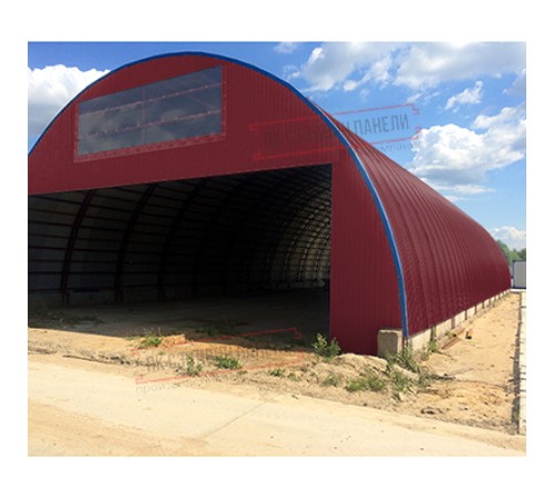 Профнастил МП35-0.7, Ширина-1035, Полиэстер RAL3005