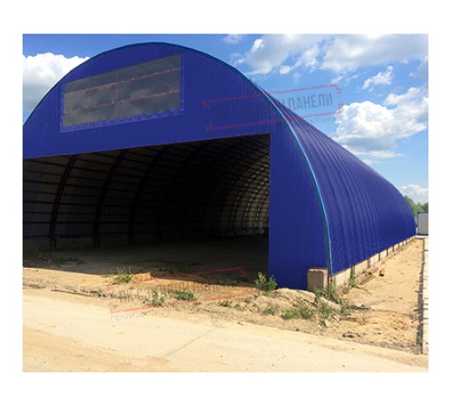 Профнастил МП35-0.5, Ширина-1035, Полиэстер RAL5002