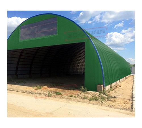 Профнастил МП35-0.45, Ширина-1035, Полиэстер RAL6002