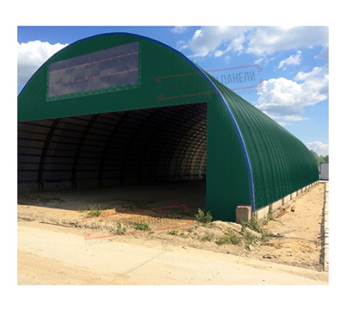 Профнастил МП35-0.65, Ширина-1035, Полиэстер RAL6005