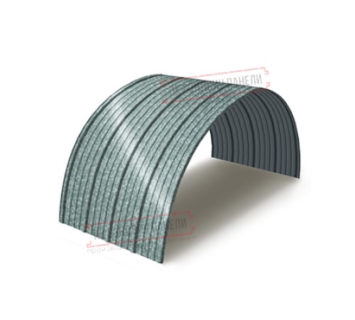 Профнастил оцинкованный НС18ПГ-1120-0.5 цена за м2