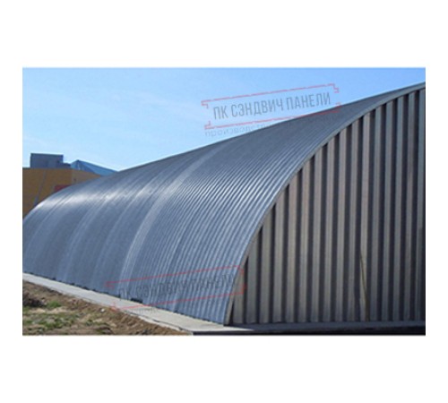 Профнастил оцинкованный НС18ПГ-1120-0.5 цена за м2