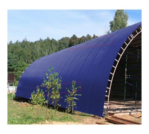 Профнастил НС35ПГ-0.7, Ширина-1100, Полиэстер RAL5002