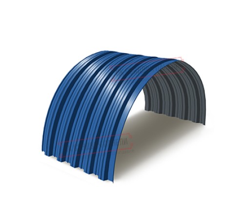 Профнастил НС35ПГ-0.7, Ширина-1100, Полиэстер RAL5005