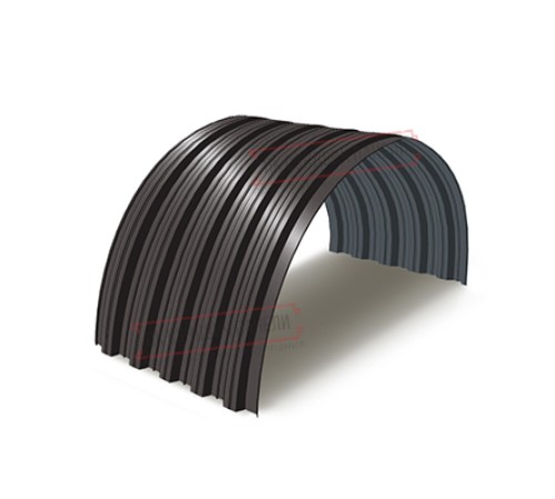 Профнастил НС35ПГ-0.45, Ширина-1100, Полиэстер RR32