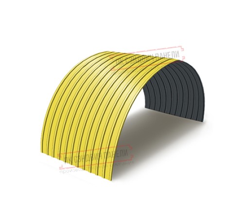 Профнастил С10ПГ-1150-0.5 Полиэстер RAL1018