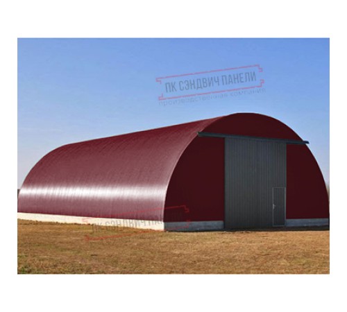 Профнастил С10ПГ-1150-0.45 Полиэстер/Двусторонний RAL3005