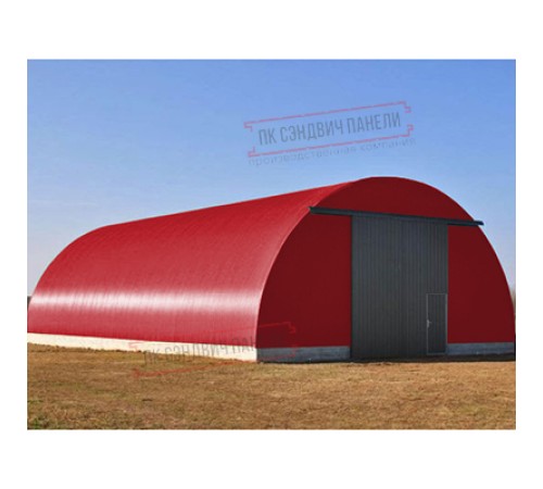 Профнастил С10ПГ-1150-0.5 Полиэстер RAL3020