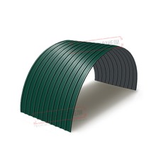 Профнастил С10ПГ-1150-0.45 Полиэстер RAL6005