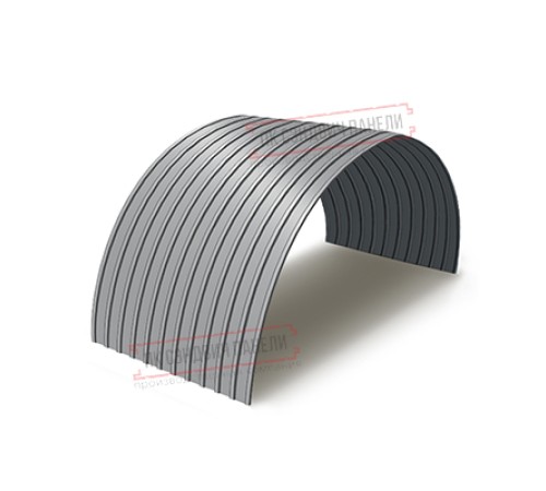 Профнастил С10ПГ-1150-0.45 Полиэстер RAL7004