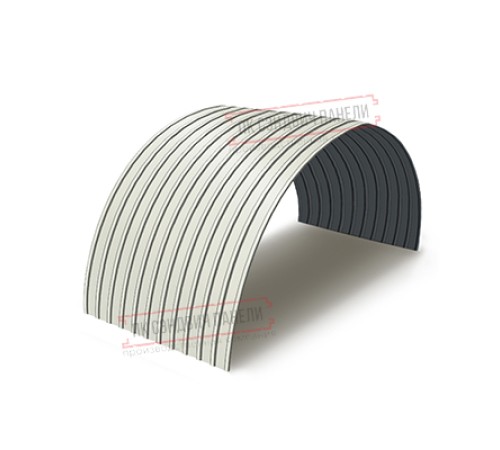 Профнастил С10ПГ-1150-0.65 Полиэстер RAL9003