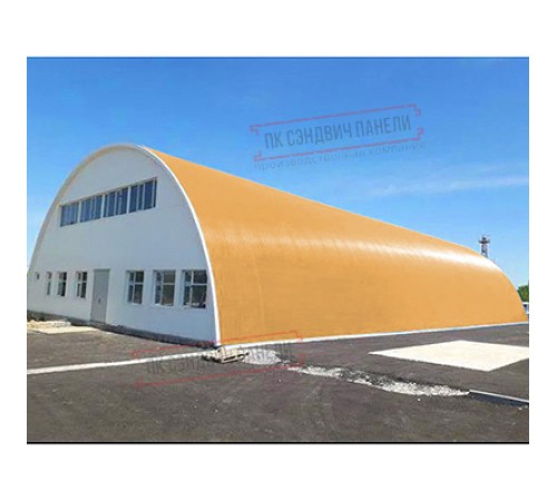 Профнастил С-15ПГ-1190-0.45 (с гранью) Полиэстер/Двусторонний RAL 1034