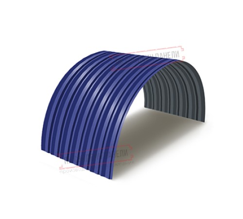 Профнастил С-15ПГ-1190-0.7 (с гранью) Полиэстер RAL 5002