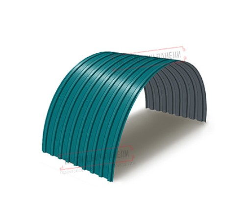 Профнастил окрашенный С17ПГ-1100-0.7 цена за м2