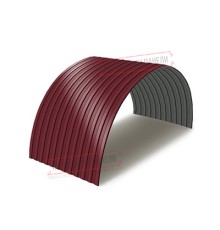 Профнастил СС10ПГ-1150-0.7 Полиэстер RAL3005