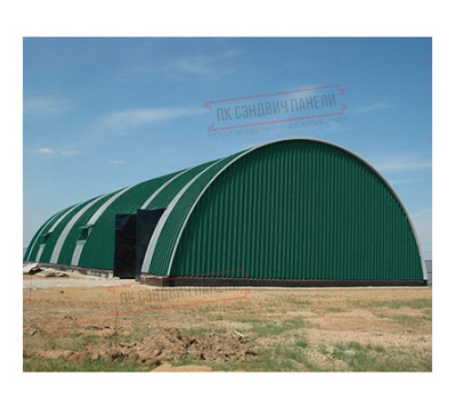 Профнастил СС10ПГ-1150-0.65 Полиэстер RAL6005