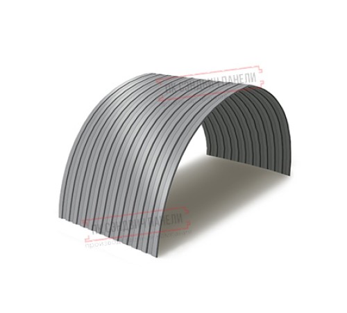 Профнастил СС10ПГ-1150-0.7 Полиэстер RAL7004