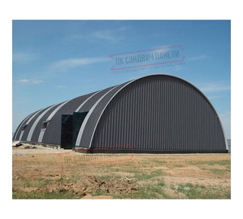 Профнастил СС10ПГ-1150-0.7 Полиэстер RAL7024