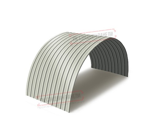 Профнастил СС10ПГ-1150-0.7 Полиэстер RAL9002