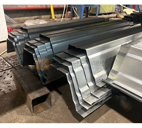 Профнастил Н153-840 Оцинкованный-1,5