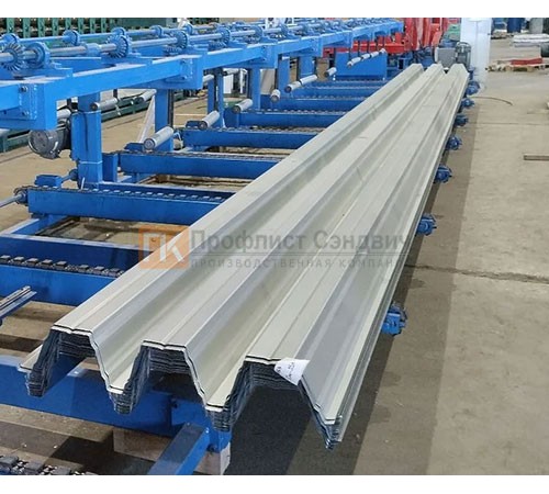 Профнастил Н153-840 RAL9006 Полиэстер-0,8