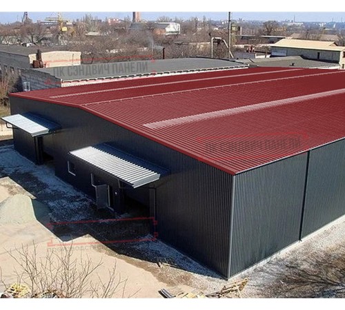 Профлист Н200-840 Полиэстер RAL-3011-0.7