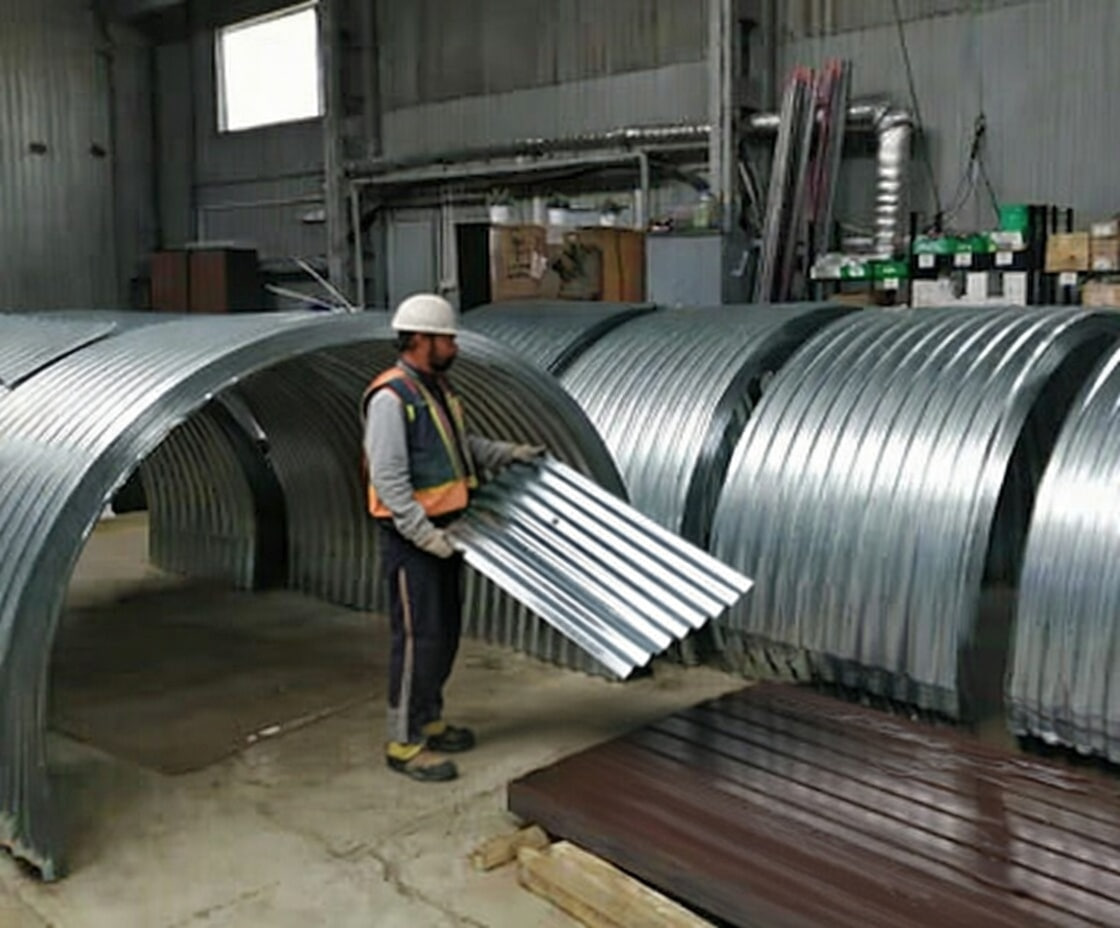 Профнастил для промышленных конструкций