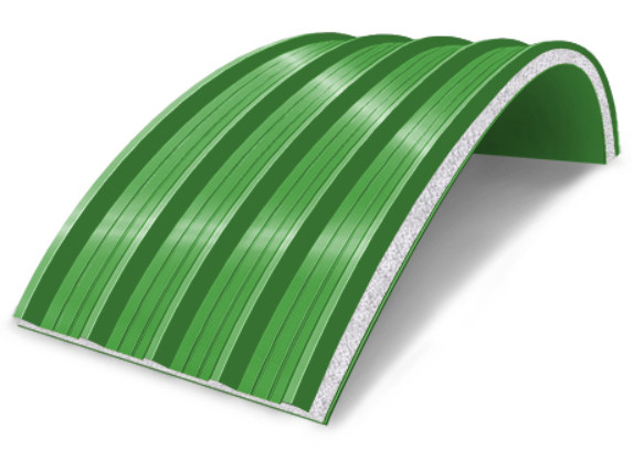 Арочные сэндвич-панели в Кронштадте и ЛО