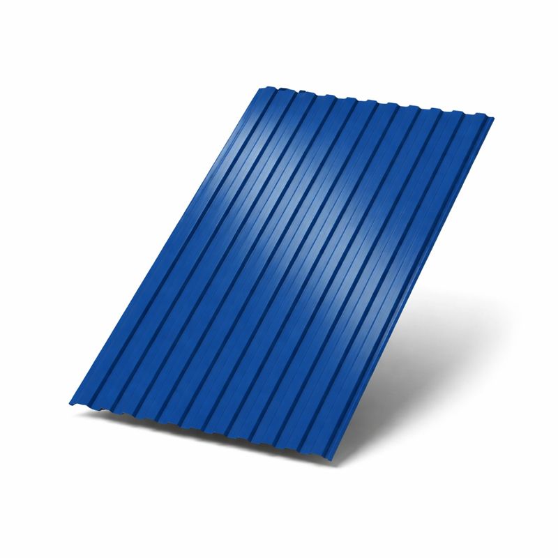 Профнастил С8 1150 PE 5005 0.4 — пример