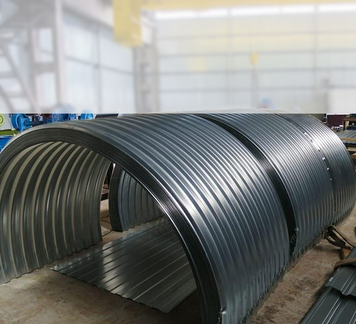 Производство арочного профнастила