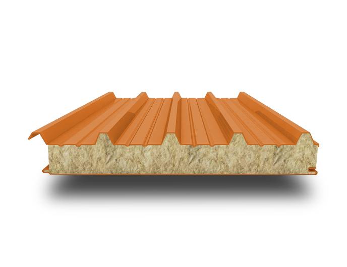 Кровельная сэндвич-панель 40 мм минвата RAL 2004
