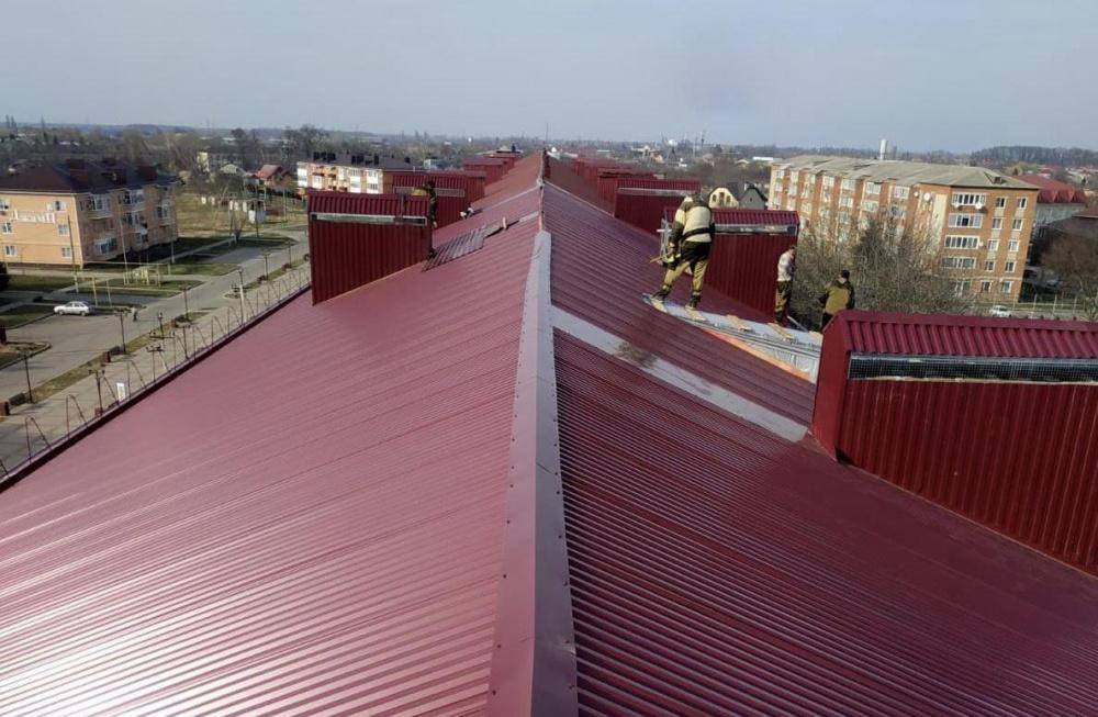 Кровельные сэндвич-панели 10 мм — объект 2